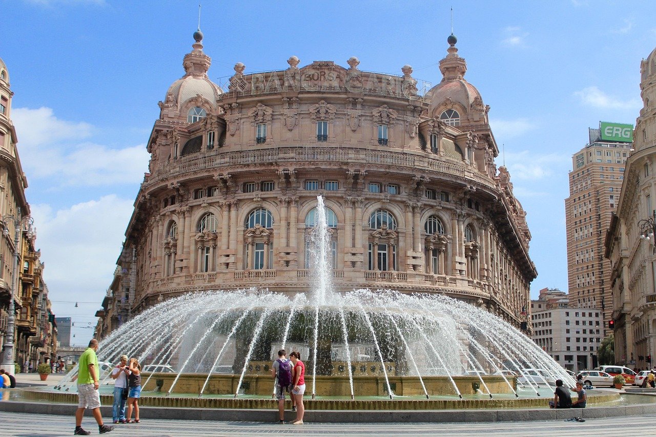 genoa, square, source, italy, building, bag, city, architecture, genoa, genoa, genoa, genoa, genoa