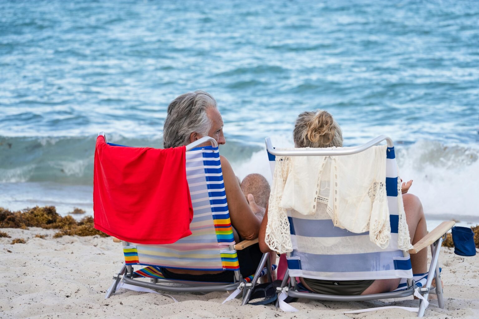Free stock photo of beach, beach chairs, coastal